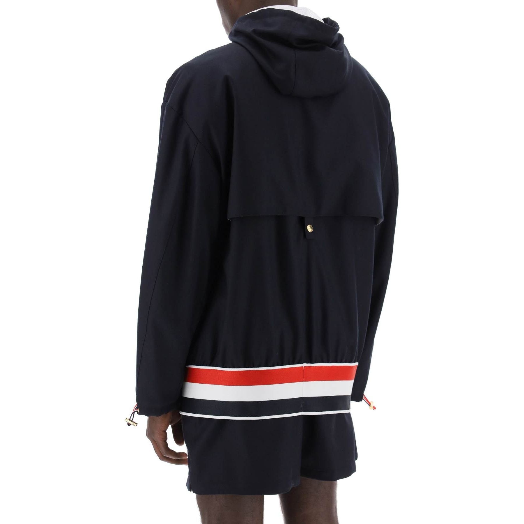 Lightweight Wool Anorak With Tr