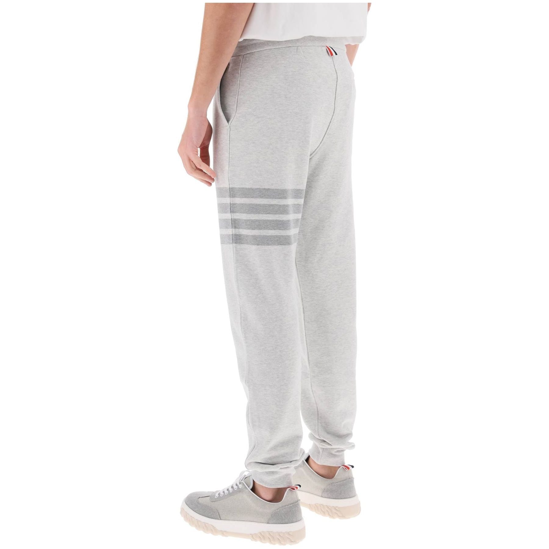 Cotton 4-bar Sweatpants