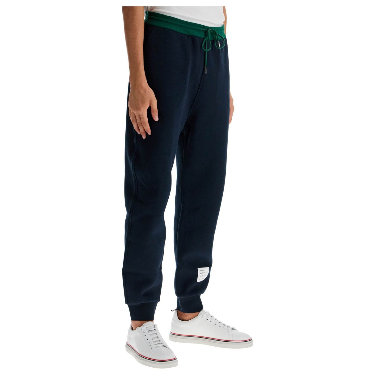 Color Block Fleece Joggers For Men