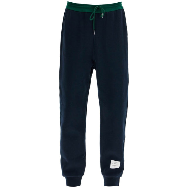 Color Block Fleece Joggers For Men