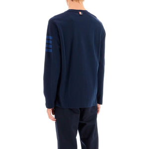 THOM BROWNE-Long Sleeved 4 Bar -JOHN JULIA.