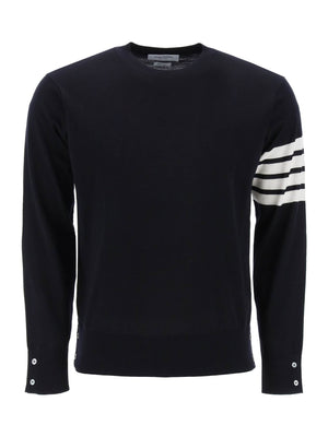 4-Bar Stripe Knit Sweater-Thom Browne-JOHN JULIA