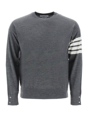 4-Bar Stripe Knit Sweater-Thom Browne-JOHN JULIA