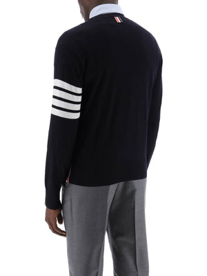 4-Bar Stripe Knit Sweater-Thom Browne-JOHN JULIA