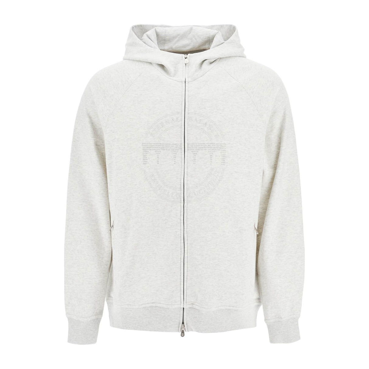 Cotton Techno Hoodie With Hood