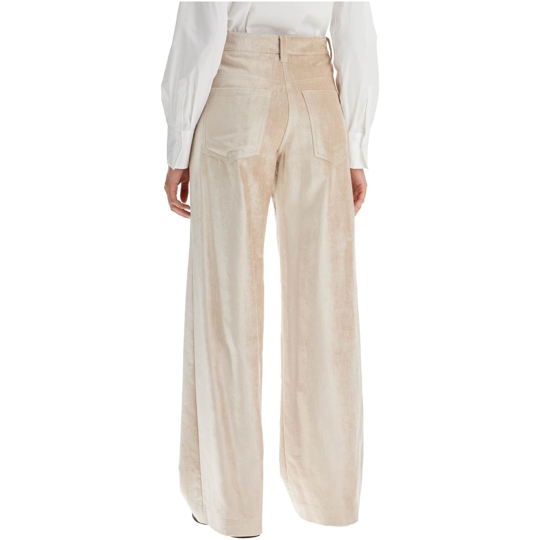 Velvet Pants For A Stylish Look.