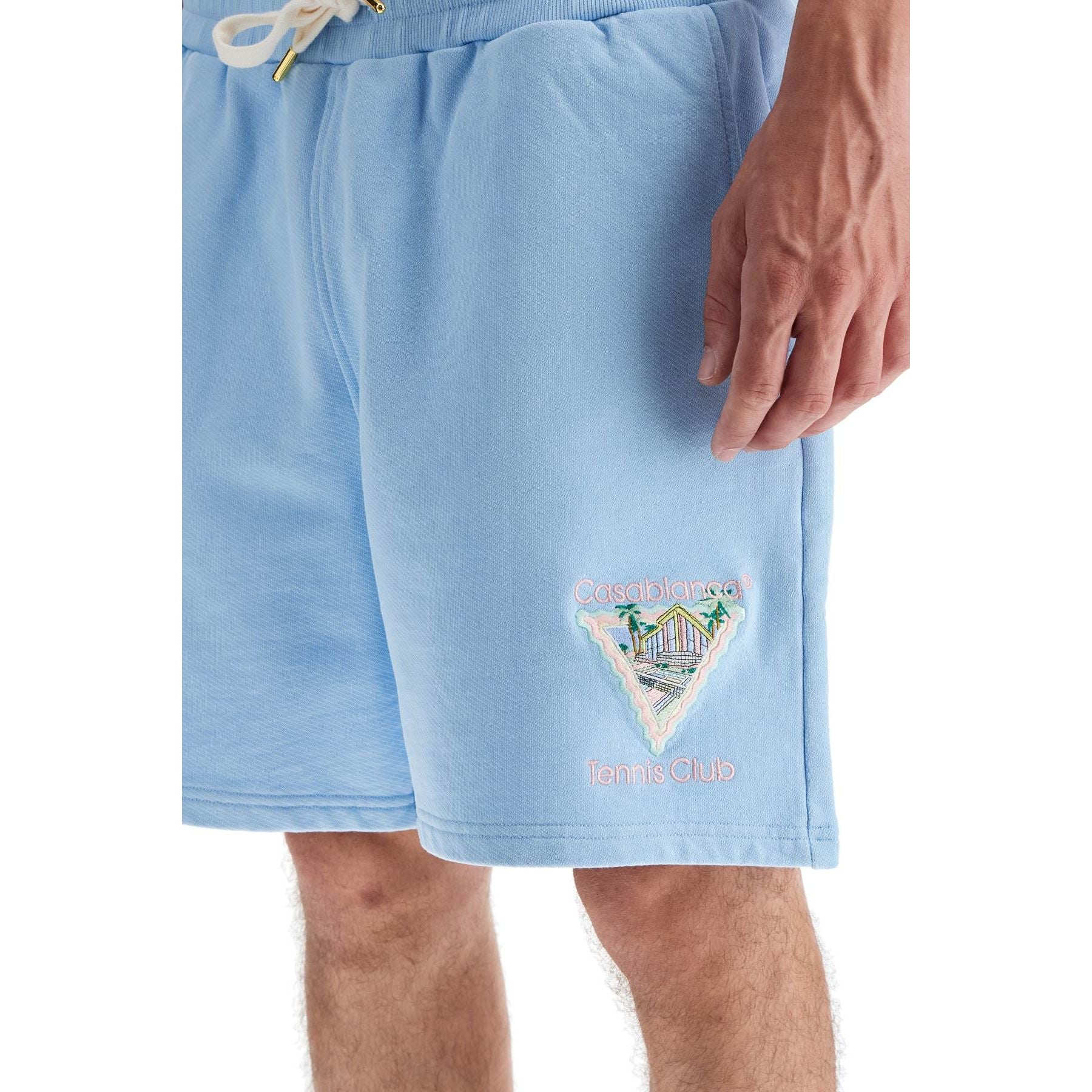 Organic Cotton Shorts With Embroidery