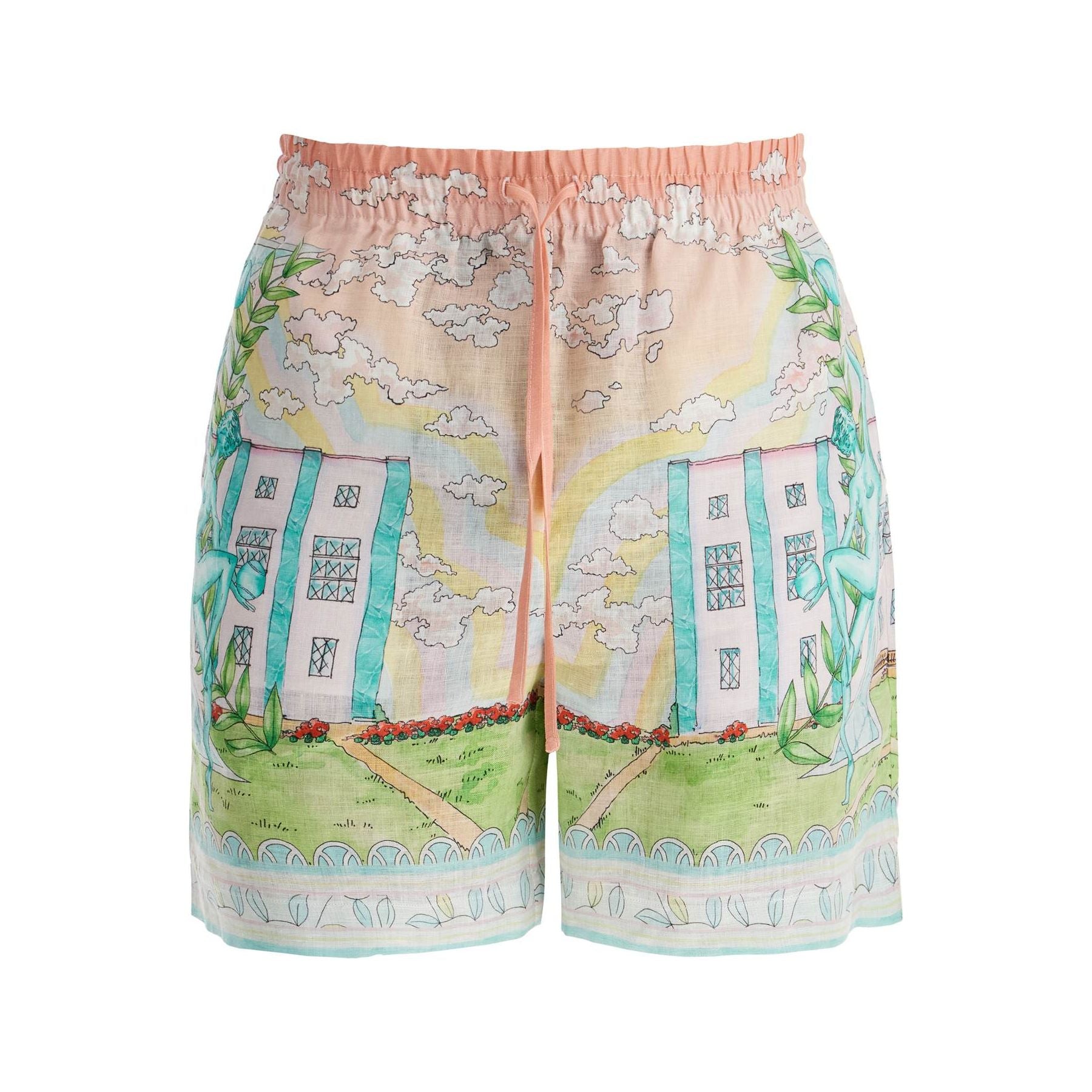 Vase Linen Shorts