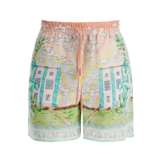 Vase Linen Shorts.