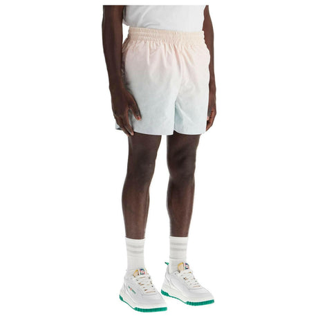 Gradient Laser Detail Track Shorts.