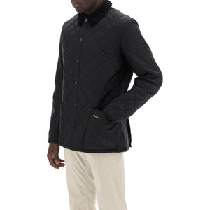 Diamond-Quilted Nylon Heritage Liddesdale Jacket