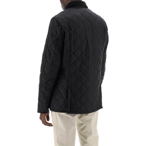 Diamond-Quilted Nylon Heritage Liddesdale Jacket