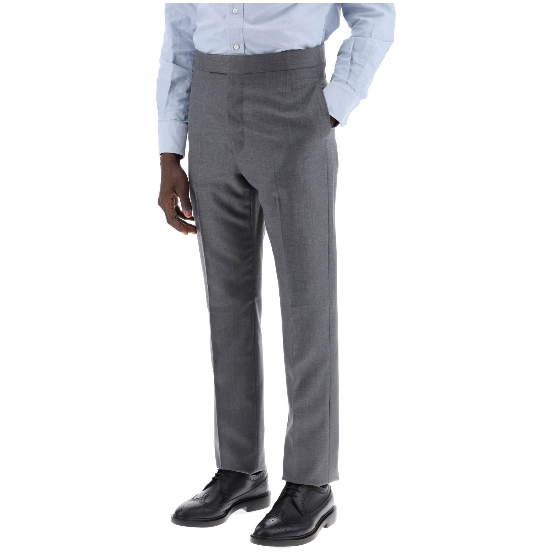 Classic Twill Trousers For Men