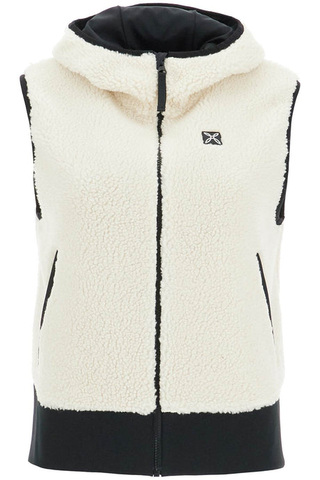 Sherpa Hooded Vest With