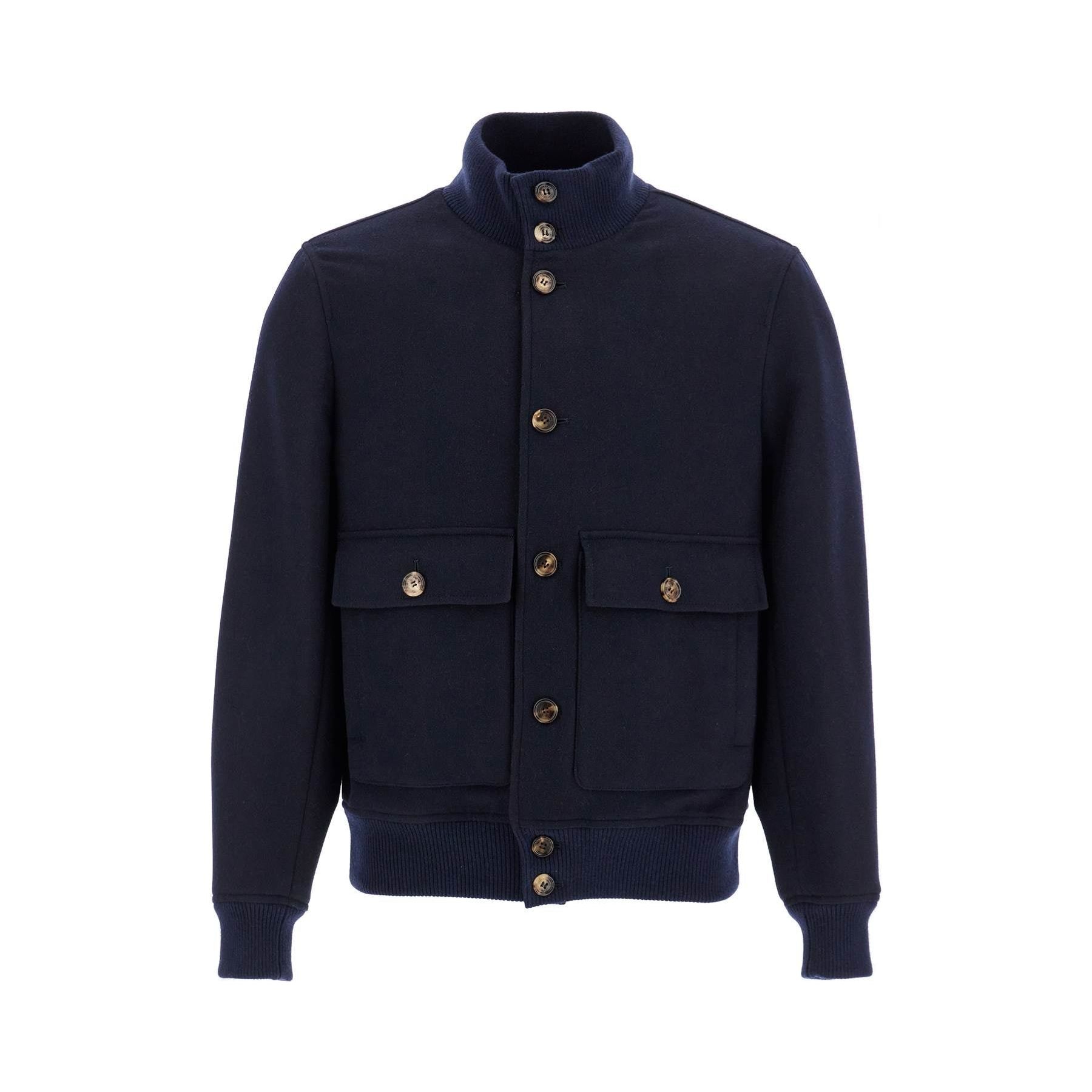 Beaver Bomber Jacket In Italian