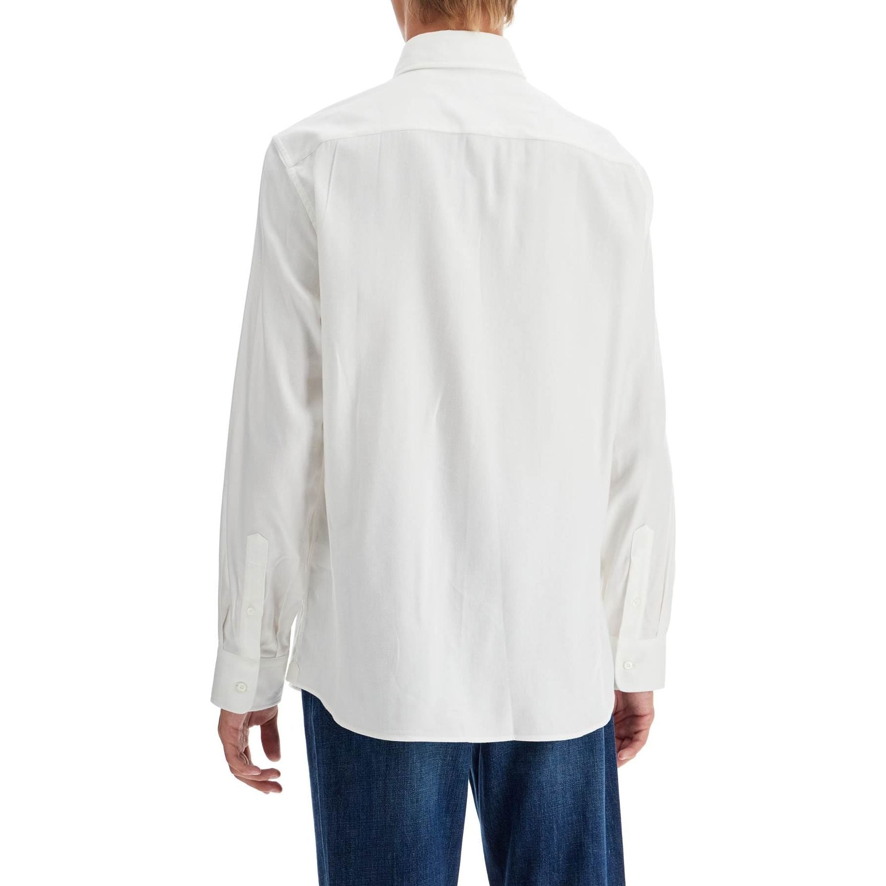 Easy Fit Cotton And Lyocell Shirt