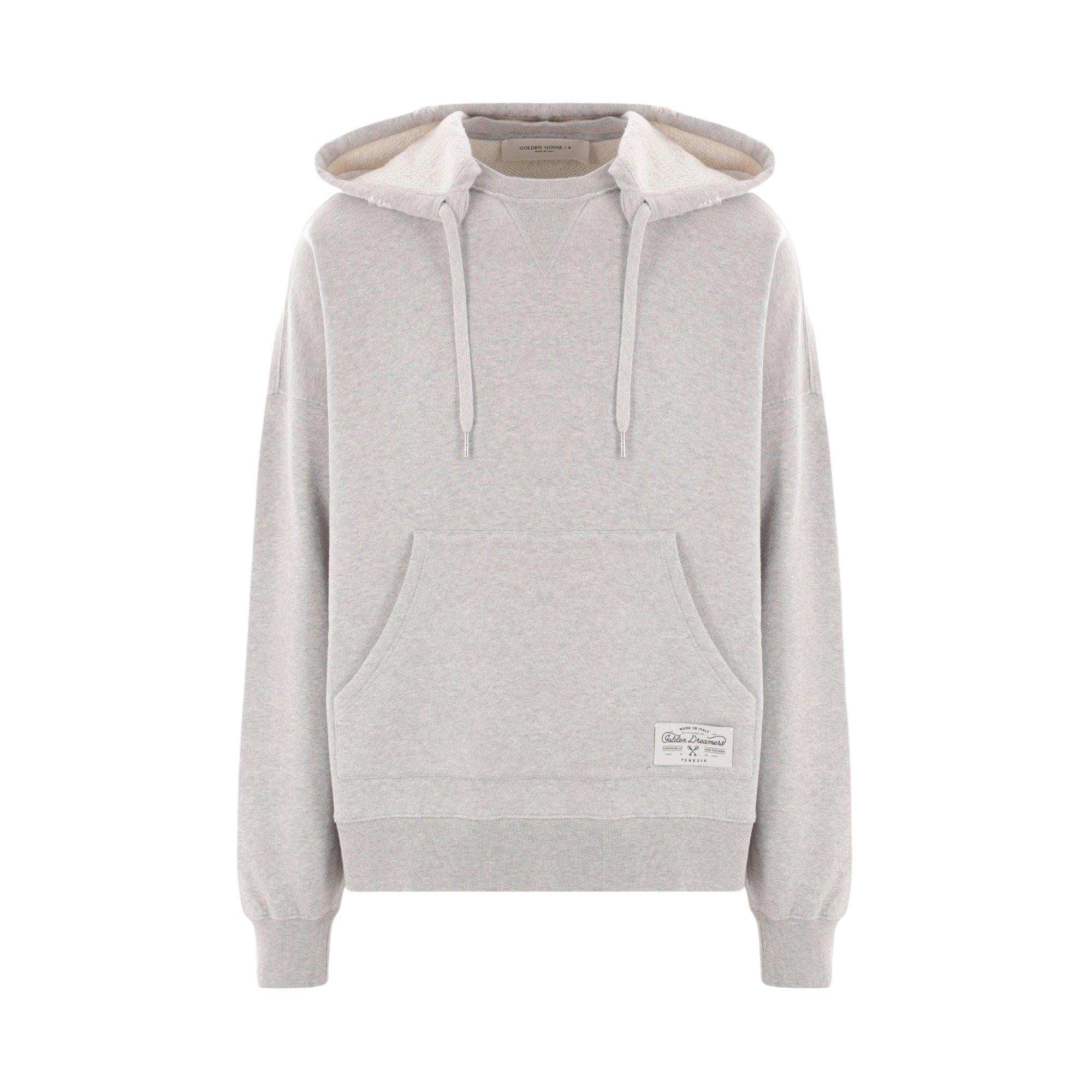 Marcel Jersey Oversize Hoodie-GOLDEN GOOSE-JOHN JULIA