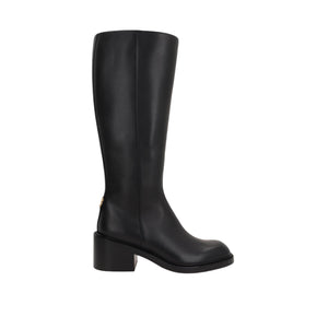 Marcie Glossy Leather Boots-CHLOÉ-JOHN JULIA