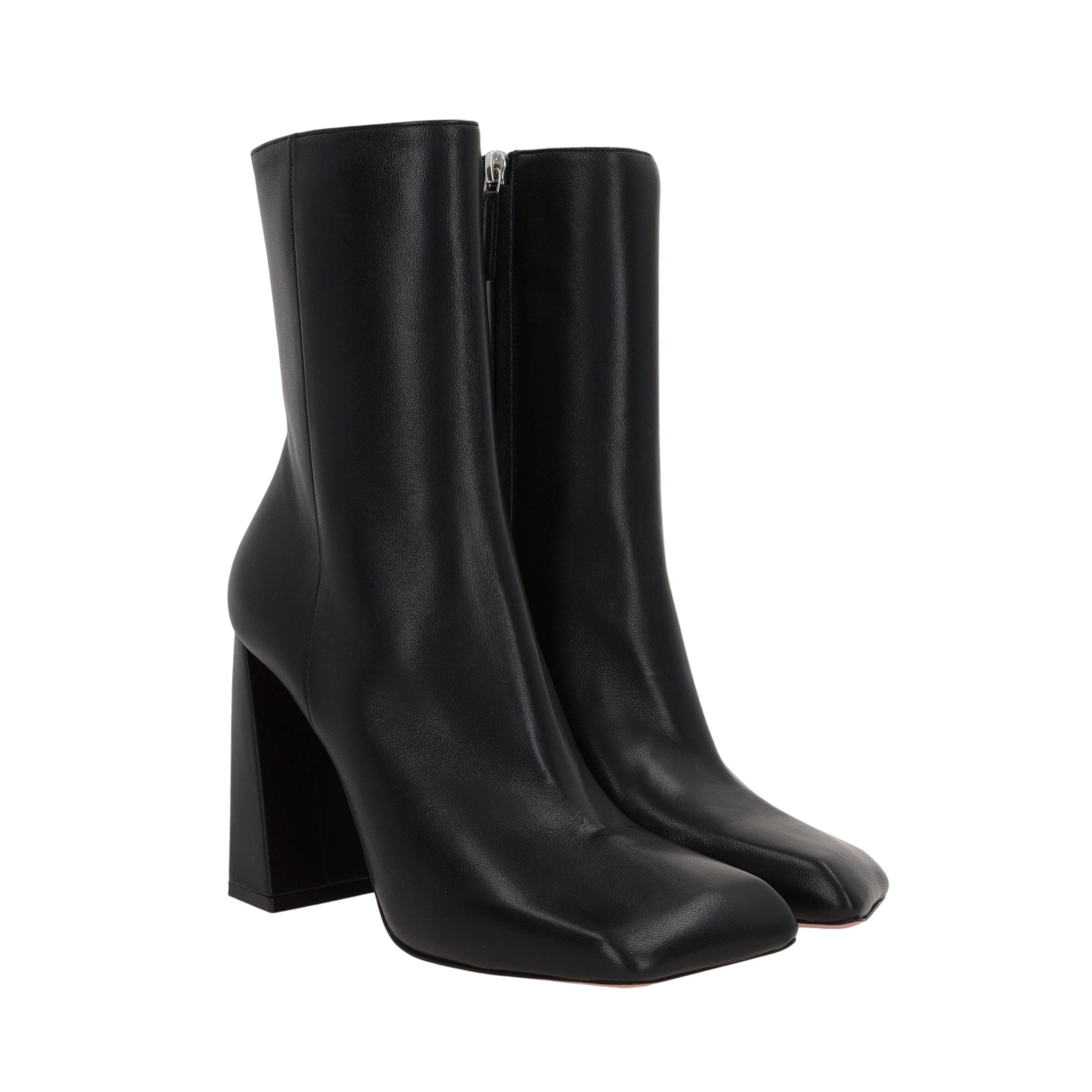 Marine Nappa Ankle Boots-AMINA MUADDI-JOHN JULIA