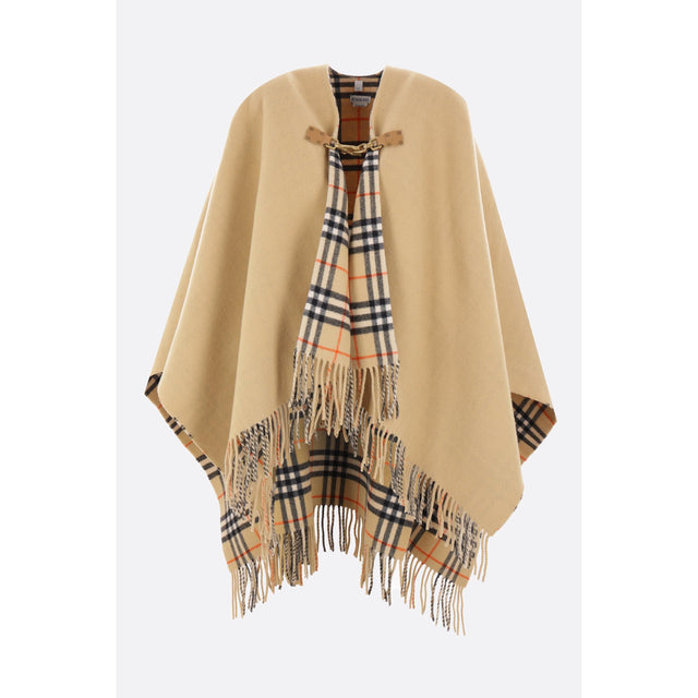 Marsh Wool Cape-BURBERRY-JOHN JULIA