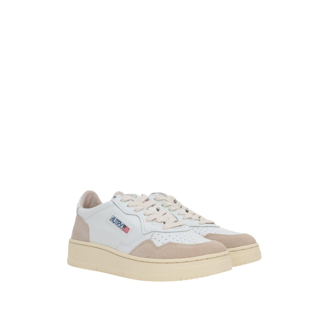 Medalist Leather and Suede Sneakers-AUTRY-JOHN JULIA