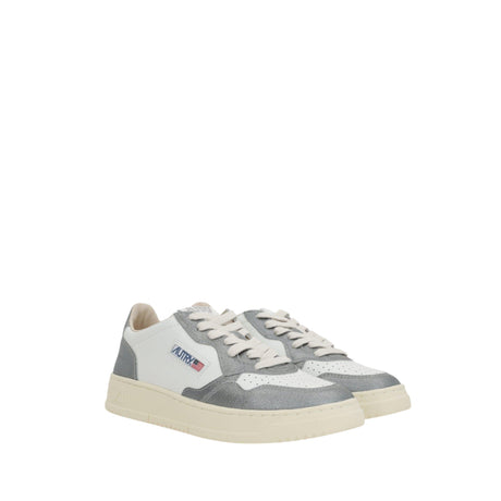 Medalist Sneakers In Smooth Laminated Leather-AUTRY-JOHN JULIA