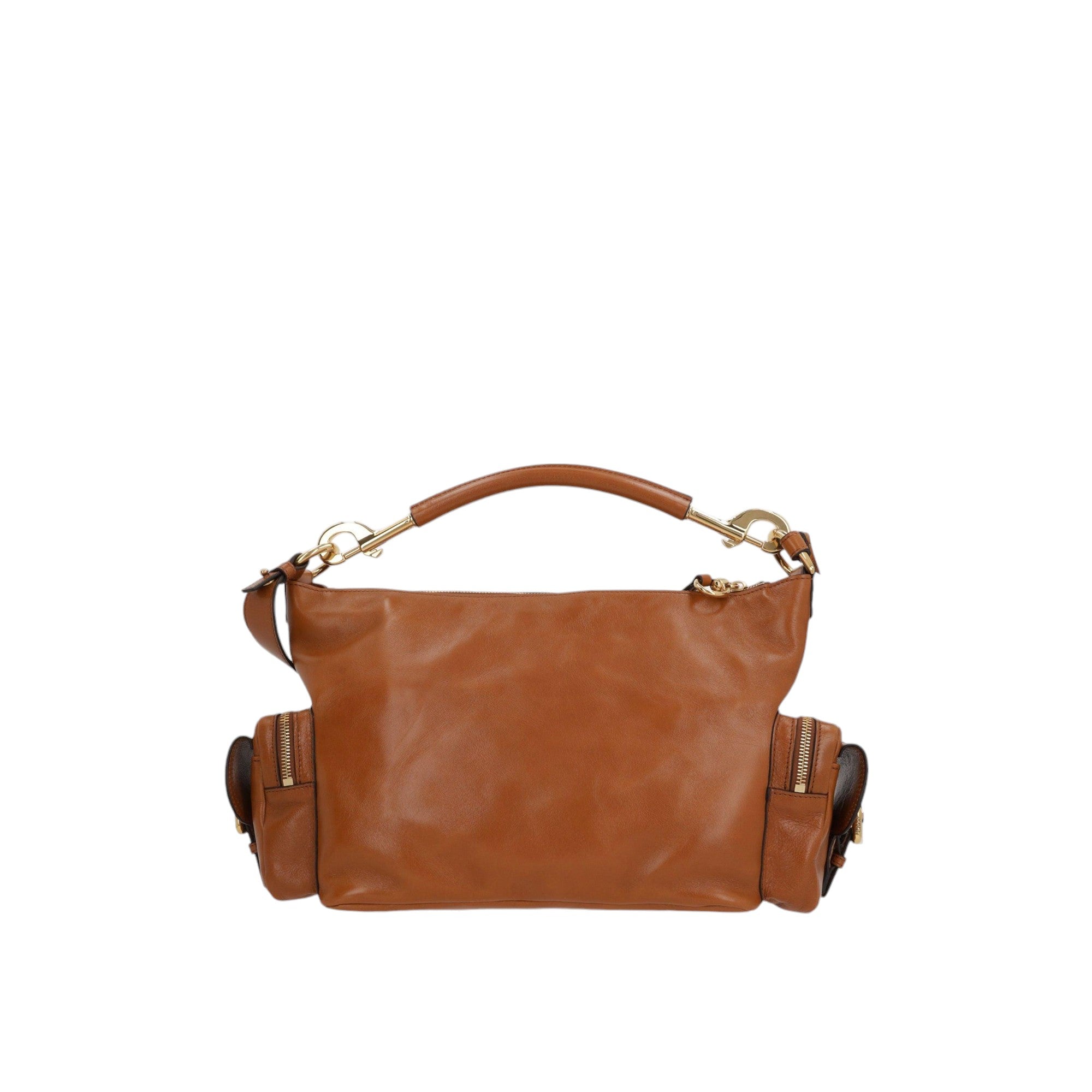 Medium Glossy Leather Camera Bag-CHLOÉ-JOHN JULIA