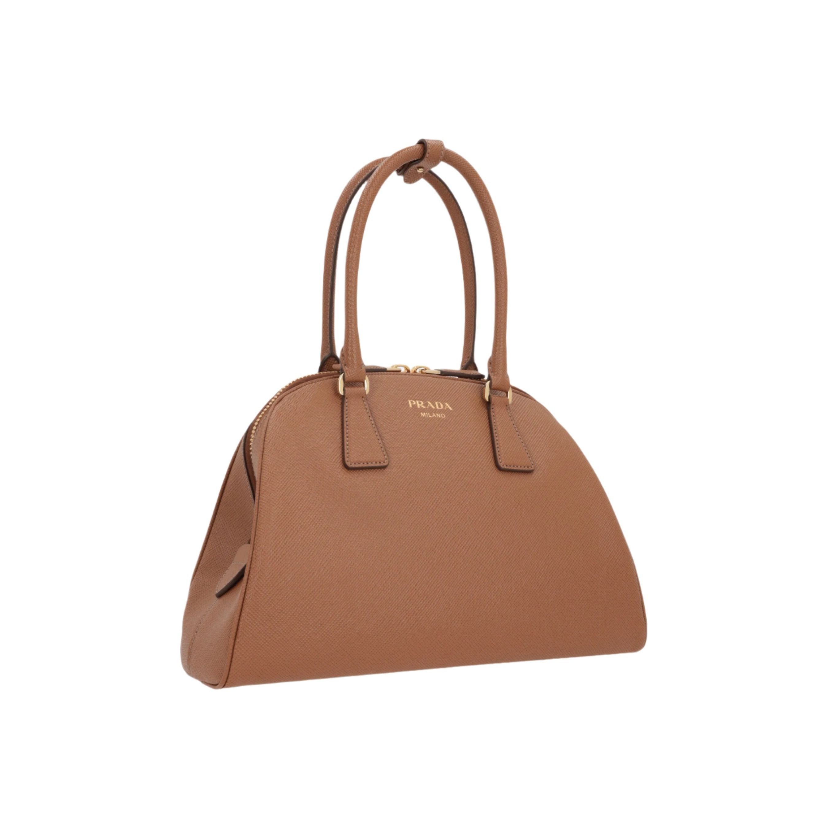 Medium Saffiano Leather Handbag-PRADA-JOHN JULIA