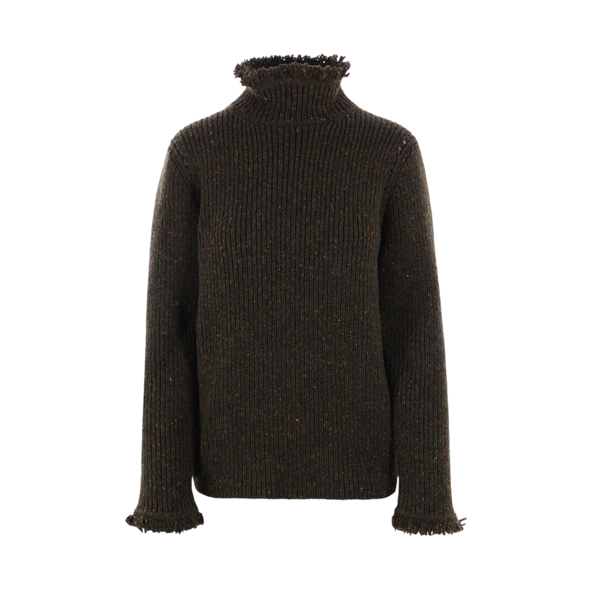 Melange Wool Turtleneck-BURBERRY-JOHN JULIA