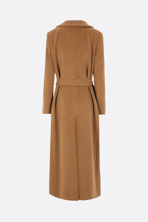 Melody Angora Wool Wrap Coat-TAGLIATORE-JOHN JULIA