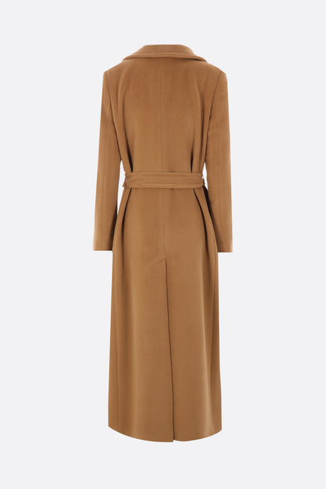 Melody Angora Wool Wrap Coat-TAGLIATORE-JOHN JULIA