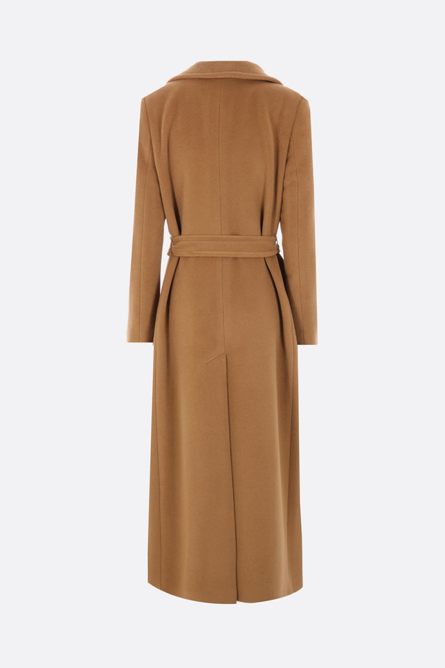 Melody Angora Wool Wrap Coat-TAGLIATORE-JOHN JULIA