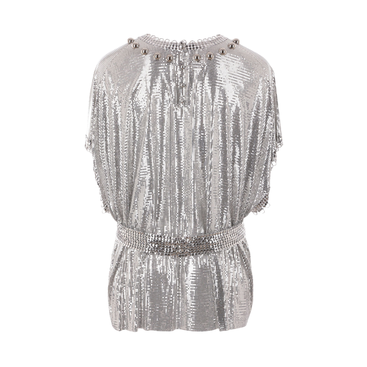 Metal Mesh Top-RABANNE-JOHN JULIA