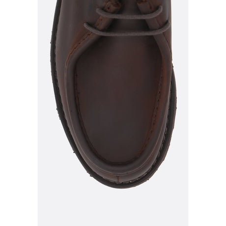 Michael Nubuk Leather Derby Shoes-PARABOOT-JOHN JULIA