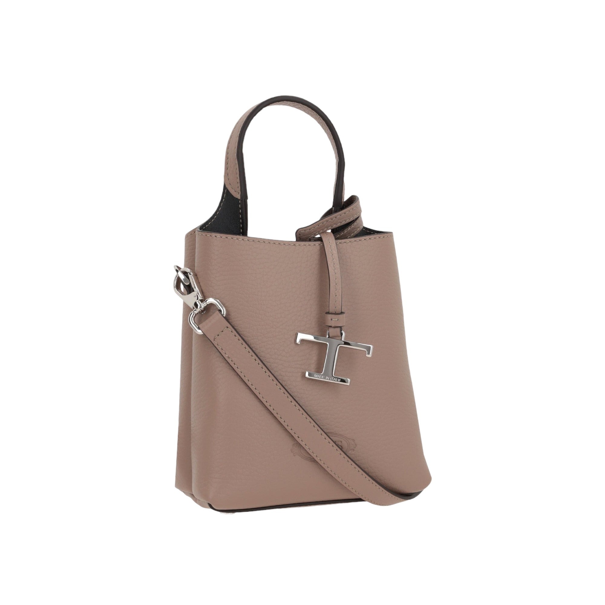 Micro Grainy Leather Handbag-TOD'S-JOHN JULIA