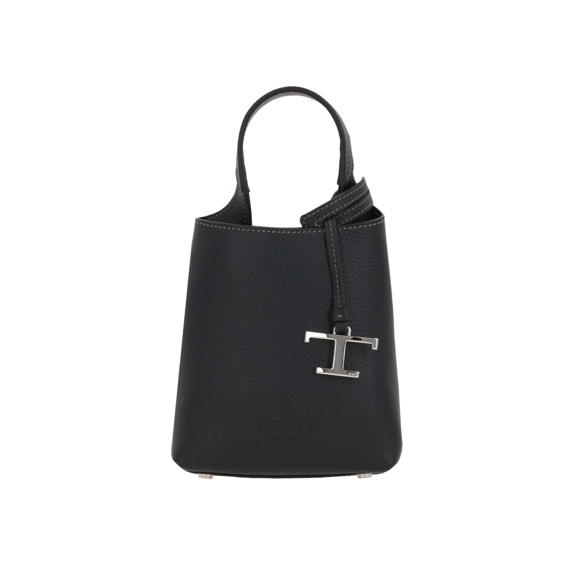 Micro Grainy Leather Handbag-TOD'S-JOHN JULIA