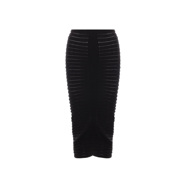 Midi Skeleton Skirt-ALAÏA-JOHN JULIA