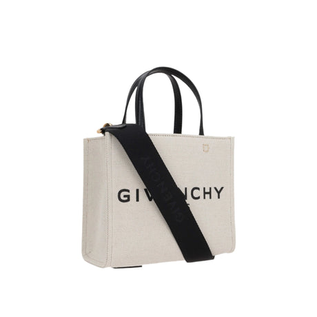 Mini G-Tote Canvas Shopping Bag-GIVENCHY-JOHN JULIA