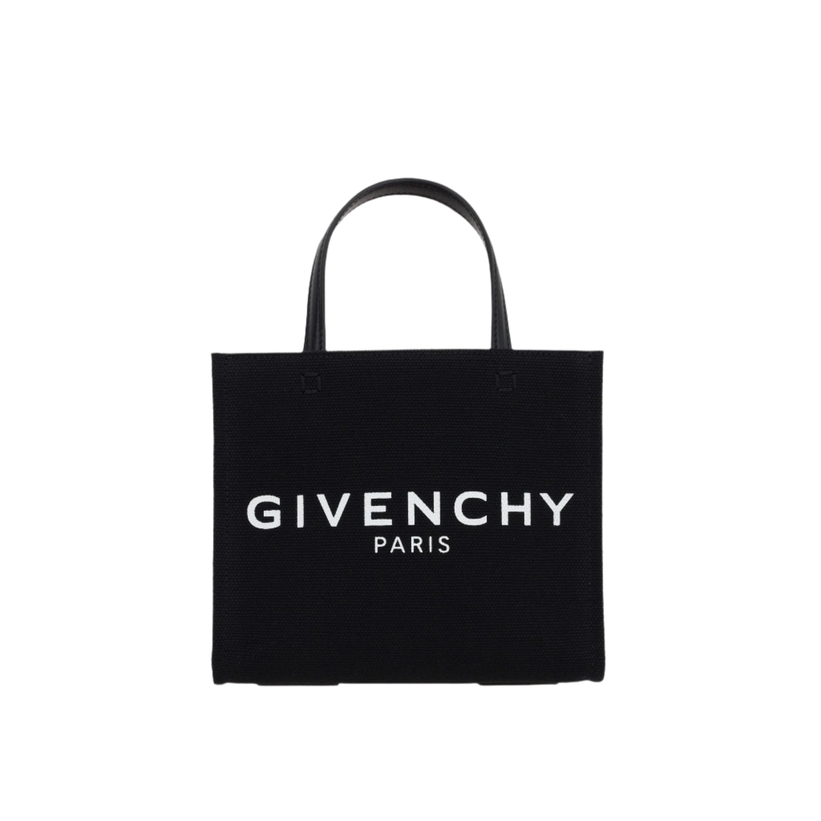 Mini G-Tote Canvas Shopping Bag-GIVENCHY-JOHN JULIA