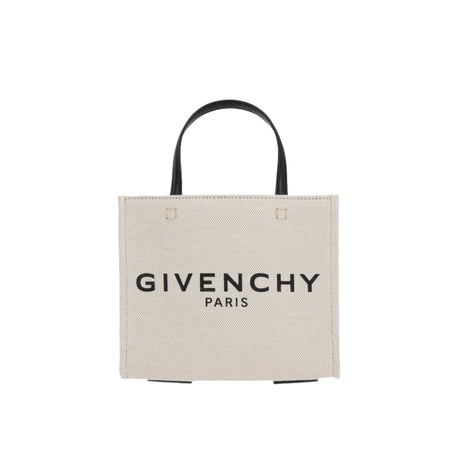 Mini G-Tote Canvas Shopping Bag-GIVENCHY-JOHN JULIA