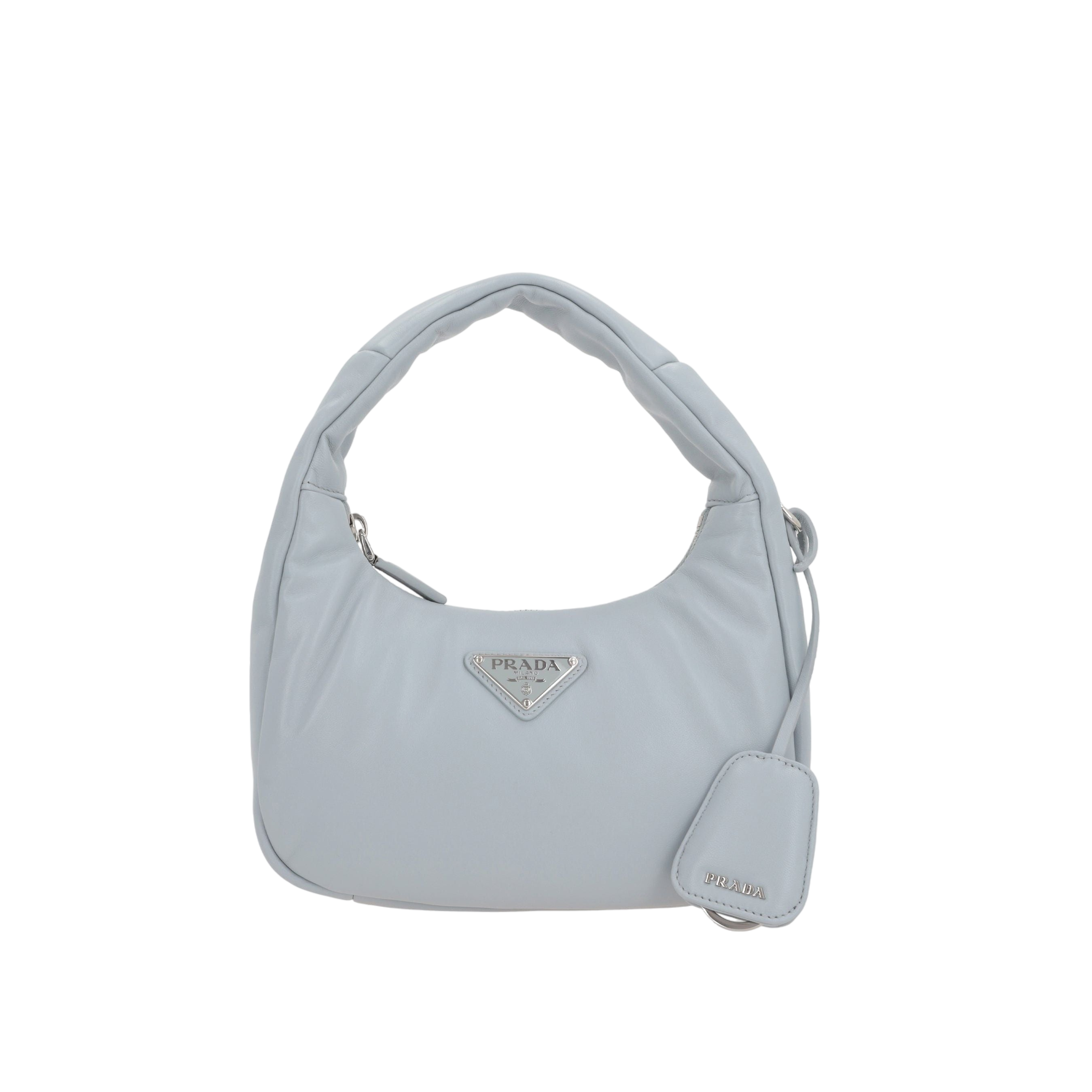 Mini Padded Nappa Soft Hobo Bag-PRADA-JOHN JULIA