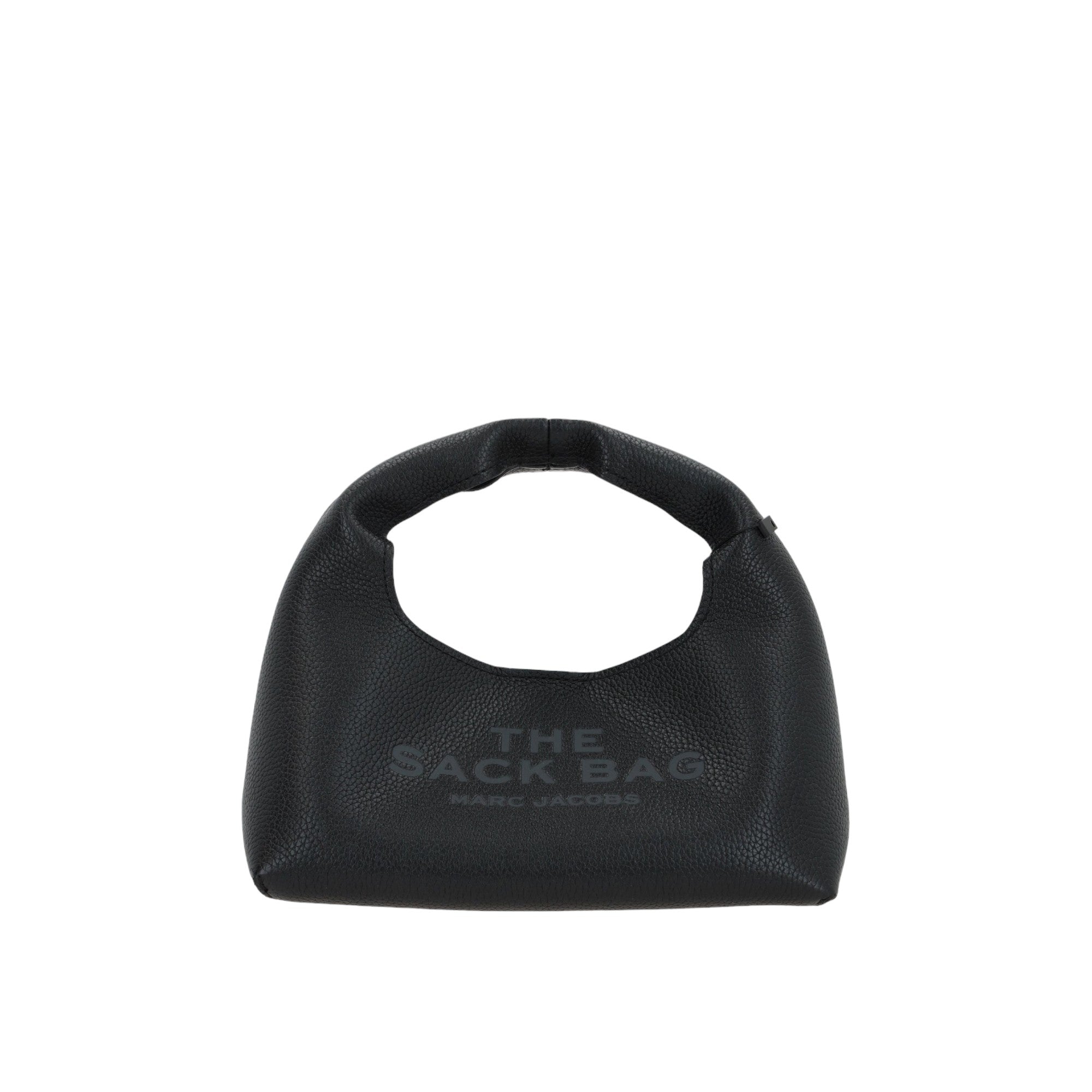 Mini Sack Grainy Leather Handbag-MARC JACOBS-JOHN JULIA