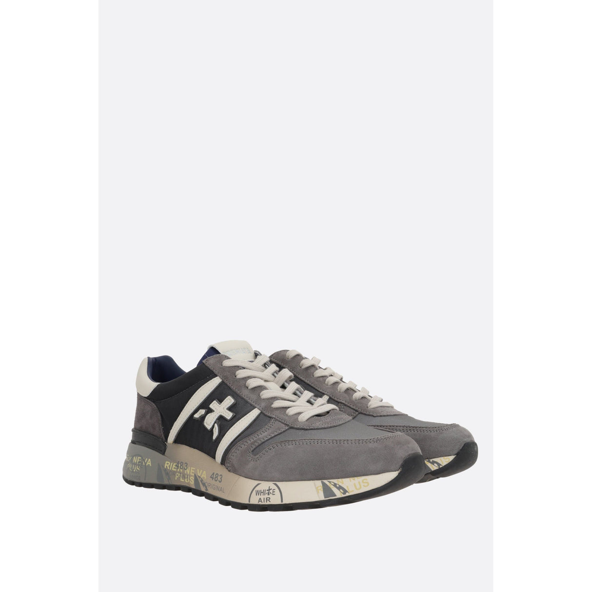 Mixed Material Lander Sneakers-PREMIATA-JOHN JULIA