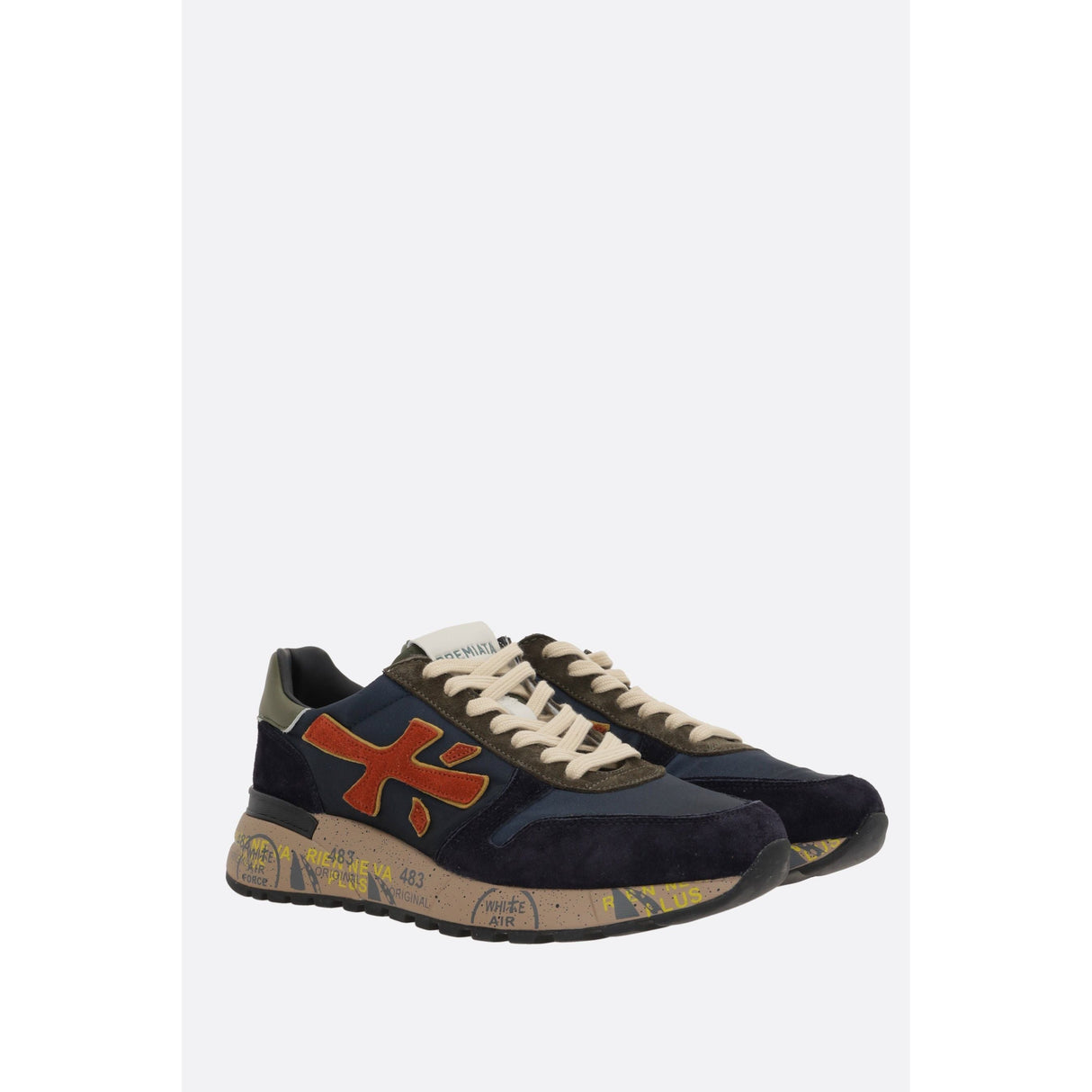 Mixed Material Mick Sneakers-PREMIATA-JOHN JULIA