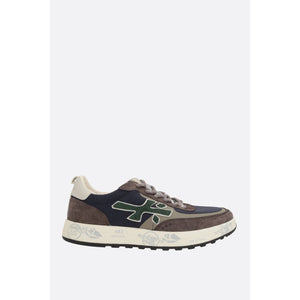 Mixed Material Nous Sneakers-PREMIATA-JOHN JULIA