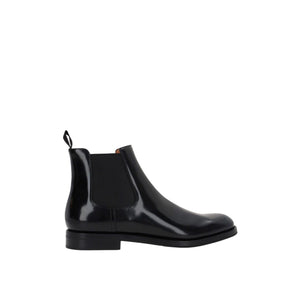 Monmouth Brushed Leather Chelsea Boots-CHURCH'S-JOHN JULIA