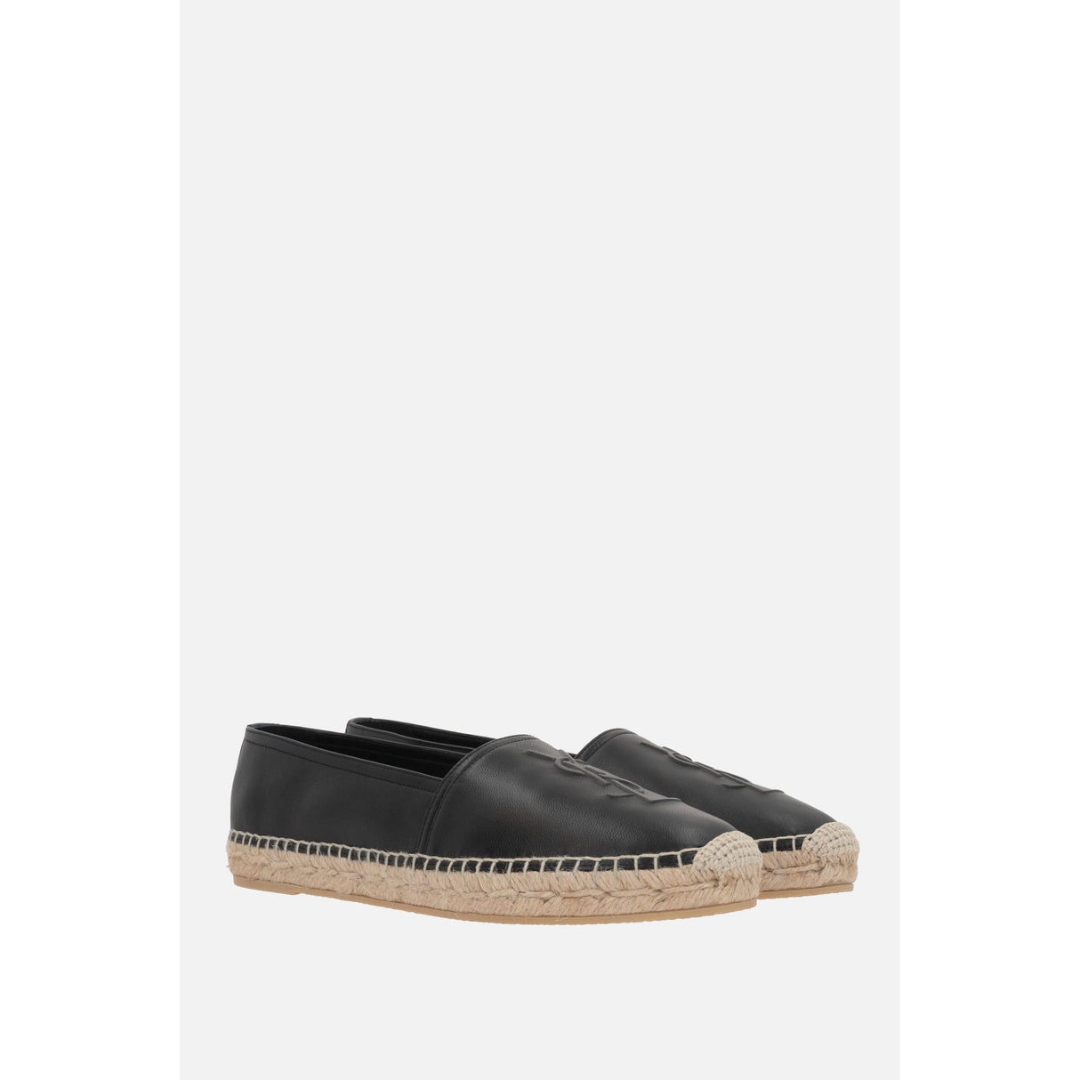 Monogram Nappa Espadrilles-SAINT LAURENT-JOHN JULIA