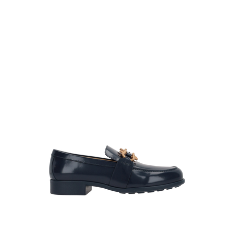 Monsieur Shiny Leather Loafers-BOTTEGA VENETA-JOHN JULIA