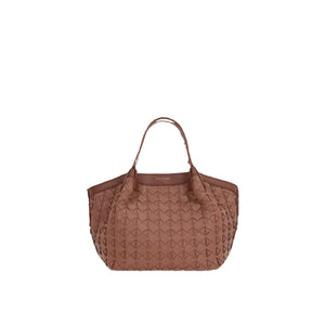 Mosaico Nappa Secret Mini Tote Bag-SERAPIAN-JOHN JULIA