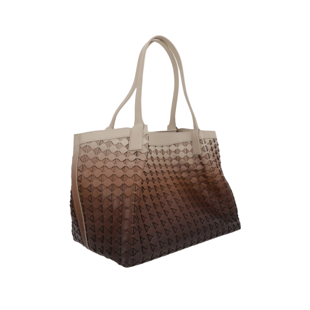 Mosaico Nappa Secret Small Tote Bag-SERAPIAN-JOHN JULIA